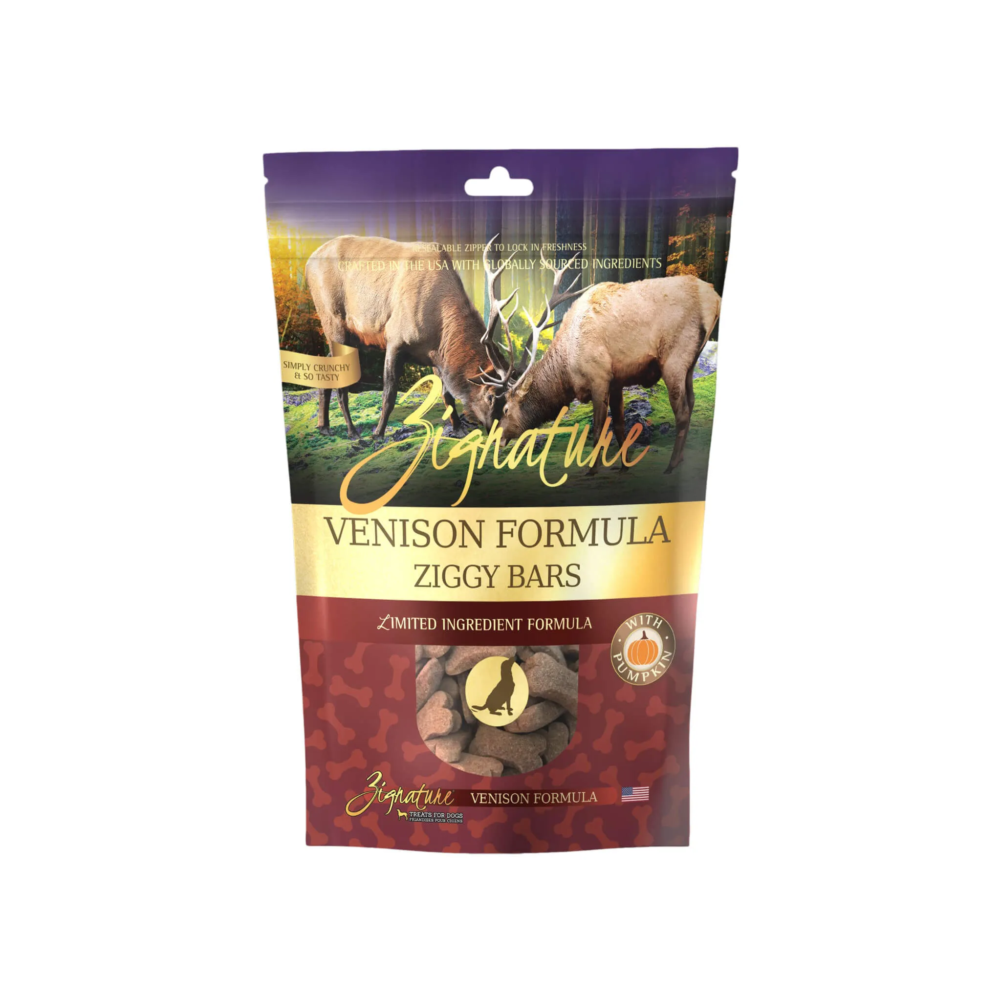 Zignature Ziggy Bars Dog Treats