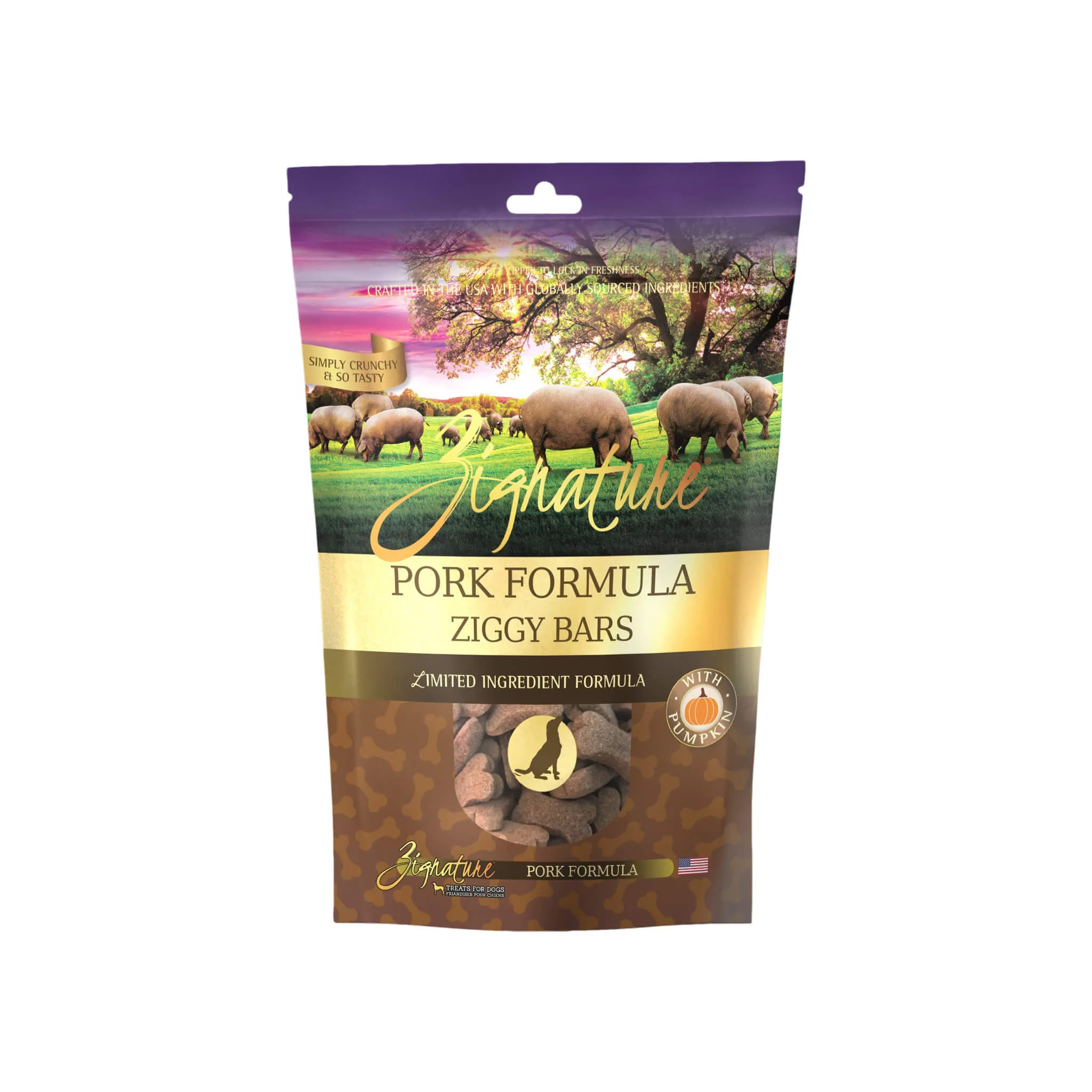 Zignature Ziggy Bars Dog Treats